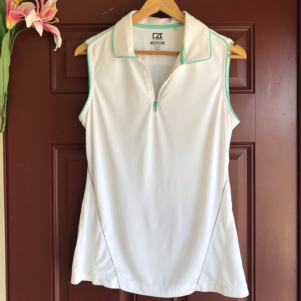 Cutter & Buck Golf Sleeveless Polo Top D1